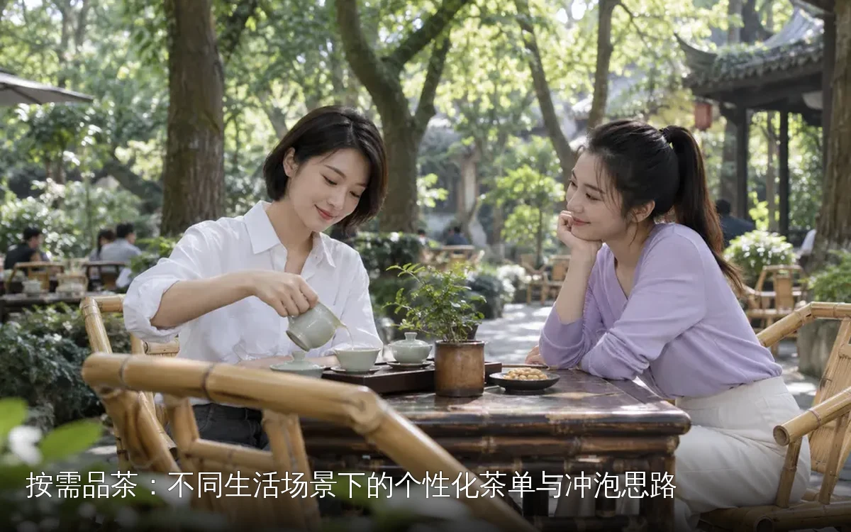 按需品茶：不同生活场景下的个性化茶单与冲泡思路