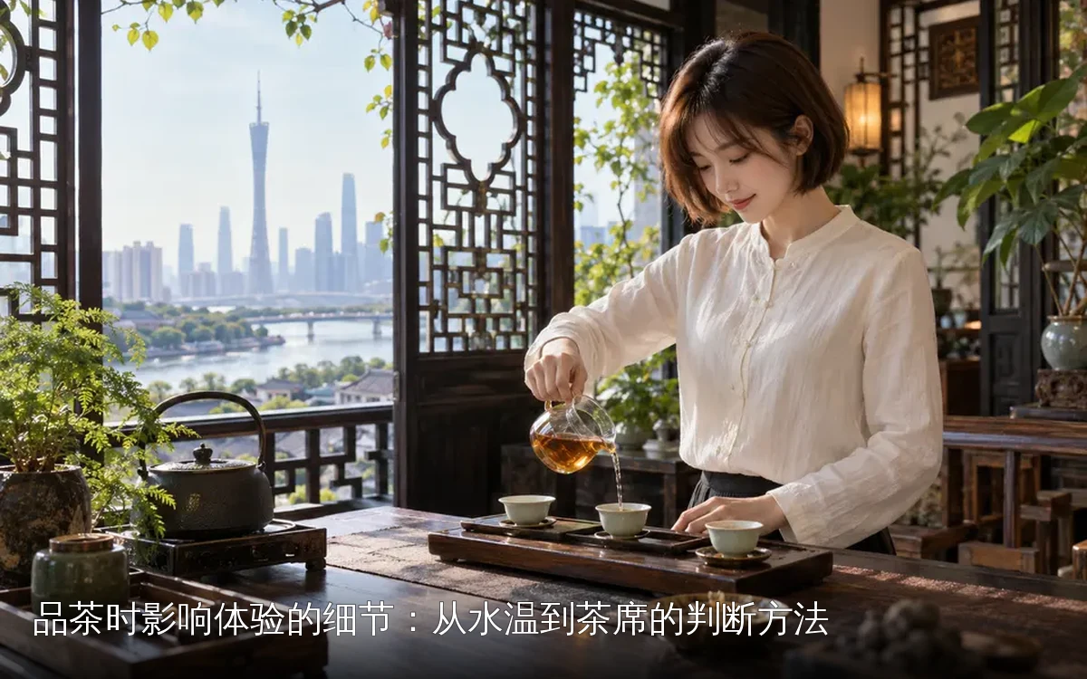 品茶时影响体验的细节：从水温到茶席的判断方法