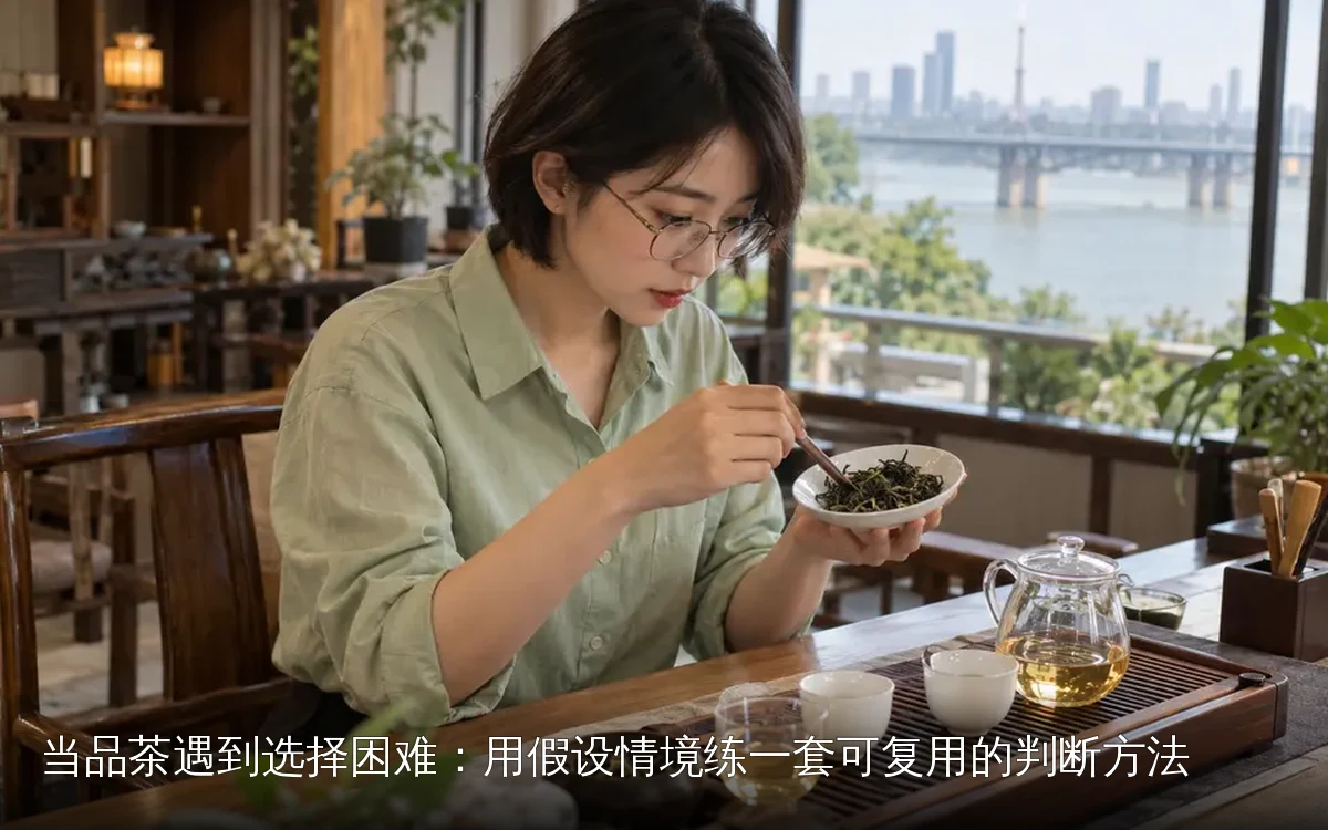 当品茶遇到选择困难：用假设情境练一套可复用的判断方法